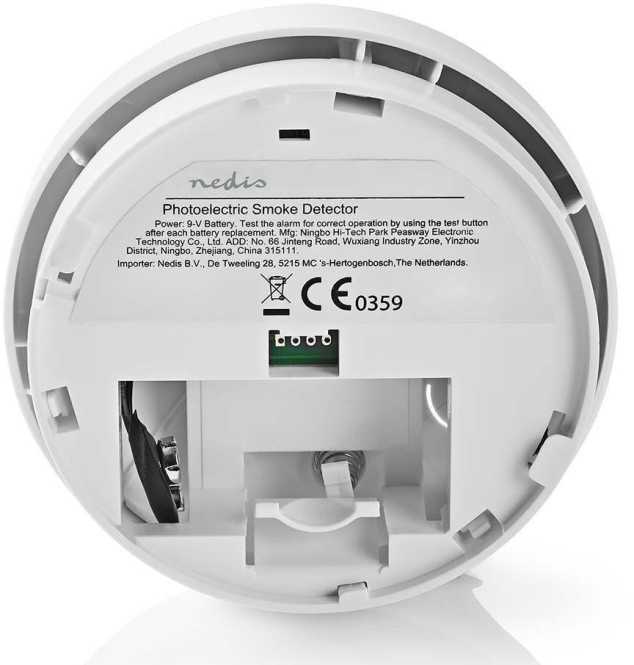 Rauchmelder EN14604 mit Testtaste 85 dB weiß 