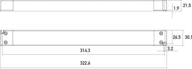 SMARTLED Super Slim LED Treiber IP20 24VDC 150W 
