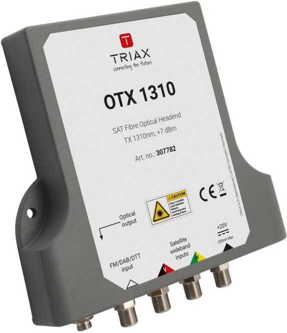 OTX 1310 Kit - optische Sendeeinheit + Wideband LNB 
