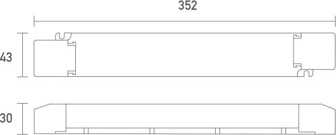 LED-Direct Triac Dim Treiber 150W 24VDC 