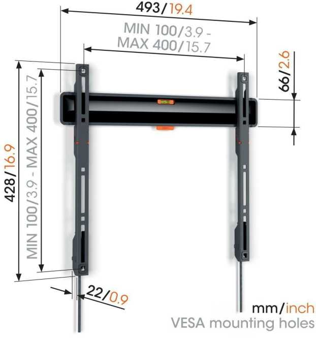 Wandhalter für TVs 32-77 