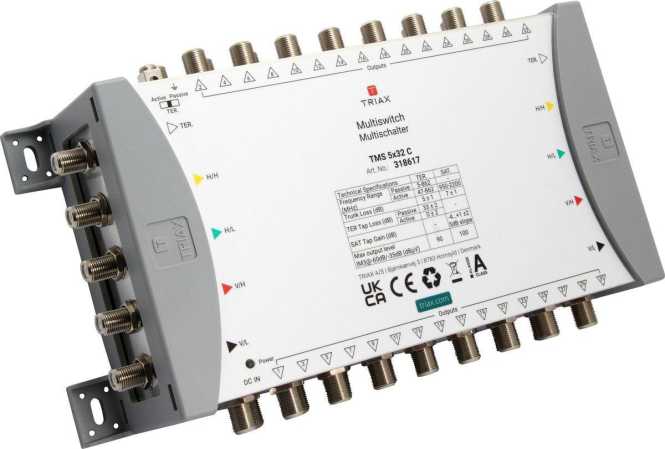 Kaskaden-Multischalter 5in/32out TMS 5x32 C 