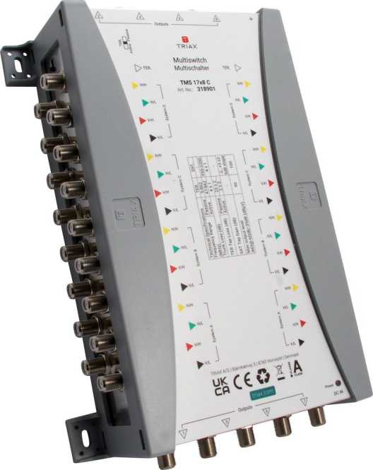 Kaskaden-Multischalter 17in/8out TMS 17x8 C 