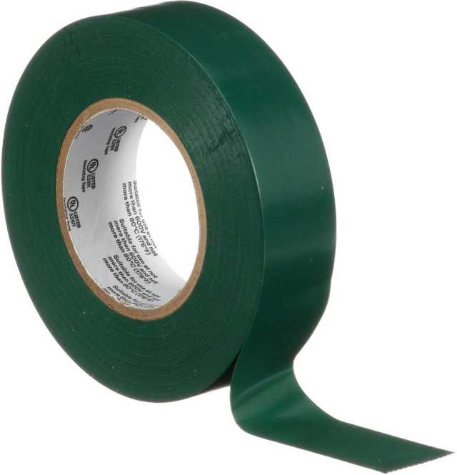 Elektro-Isolierband 15 mm x 10 m Grün 