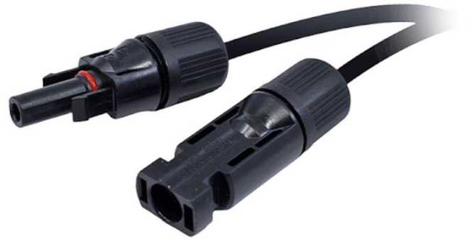 Solarkabel 4mm² fertig konfektioniert MC4 M/F 1m 