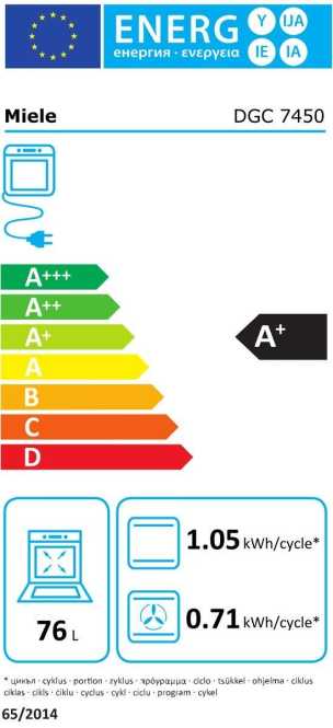 Dampfbackofen DGC 7450 OBSW 