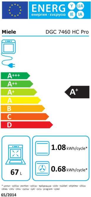 Dampfbackofen DGC 7460 HC PRO ED 