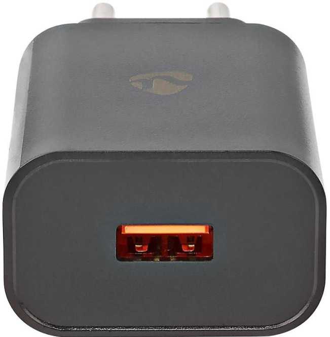Netzladegerät 3 A - 1 x USB-A Ausgang WCQC302ABK 