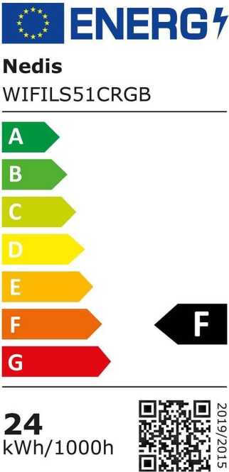 LED Streifen WIFILS51CRGB 5m 24W 2700K 960lm 