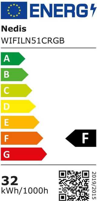 LED Streifen WIFILN51CRGB 5m 32W 2700K 480lm 