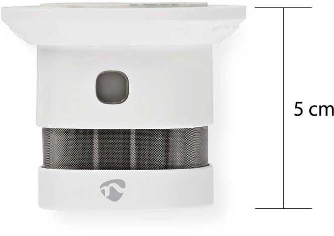 Smartlife Rauchmelder ZBDS10WT Android / iOS 85 dB weiß 