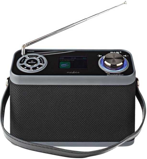 Radio DAB+ FM Digital Bluetooth Wecker Sleep Timer 