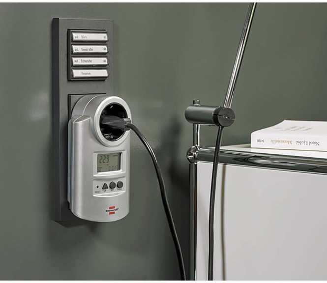 Energiemessgerät zur Berechnung des Energieverbrauchs und der Energiekosten 