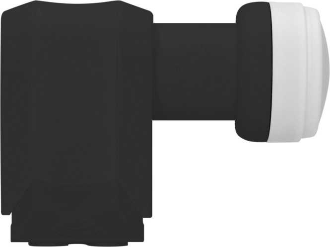 Universal Quattro LNB Feed 40 mm DM F-Anschlüsse schwarz 