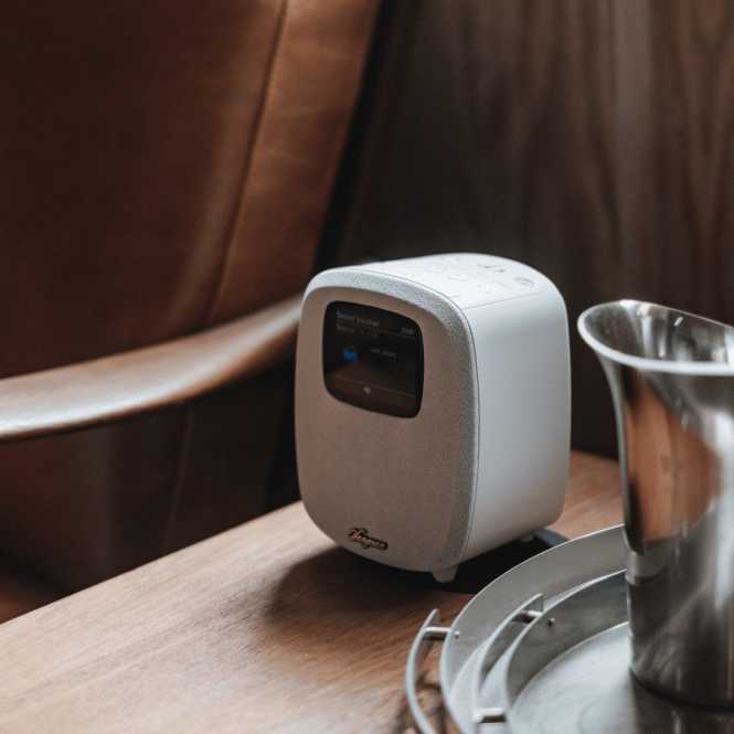 Radio DCR-83 Wecker Bluetooth Nickerchen-Timer weiß 