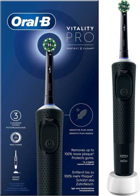 Zahnbürste Oral-B Vitality Pro D103 schwarz 