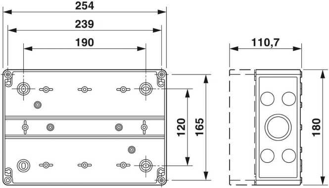 Generatoranschlusskasten zum Anschluss von 2x 2 String 