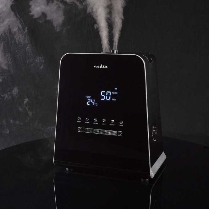 SmartLife Luftbefeuchter mit kühlem und warmem Nebel HUMI150BKW 