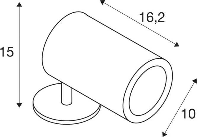 HELIA SPOT L Wege- und Standleuchte LED 3000K rund anthrazit 15W 