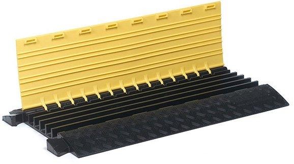 Kabelbrücke MIDI, 5 Kabelkanäle, 870x542x52mm, belastbar bis 5 t / 400 cm² 