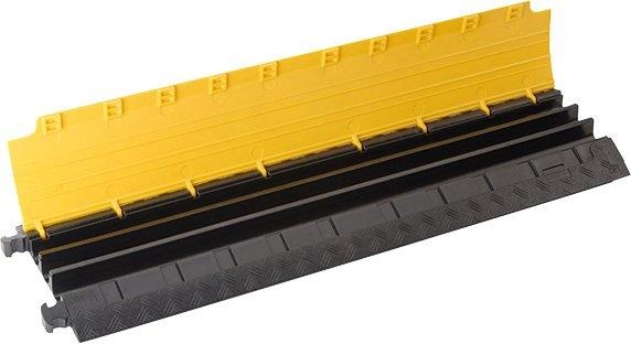 Kabelbrücke PROTECT MINI, 3 Kabelkanäle, 1000x290x48mm, belastbar bis 2t / 400cm² 
