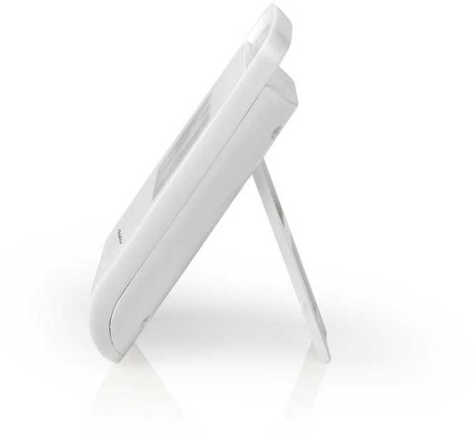 Thermometer innen Raumtemeratur und Raumfeuchtigkeit weiß 