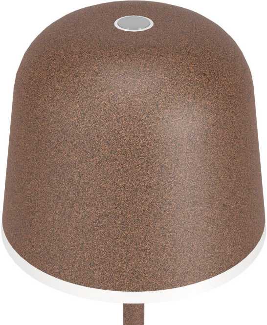 Tischlampe MANNERA Mokka/Weiß 