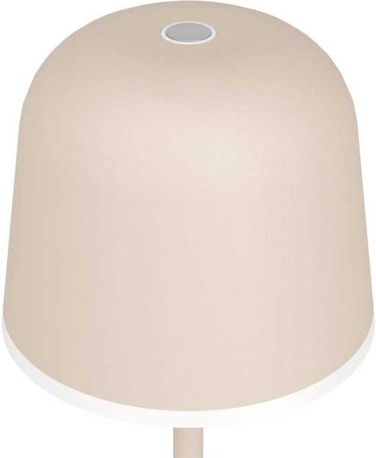 Tischlampe MANNERA Sandfarben/Weiß 