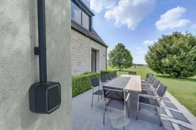 Plexo New Einsatz Taster Wechselkontakt 10 A Steckklemmen (SL) IP55 Anthrazit 