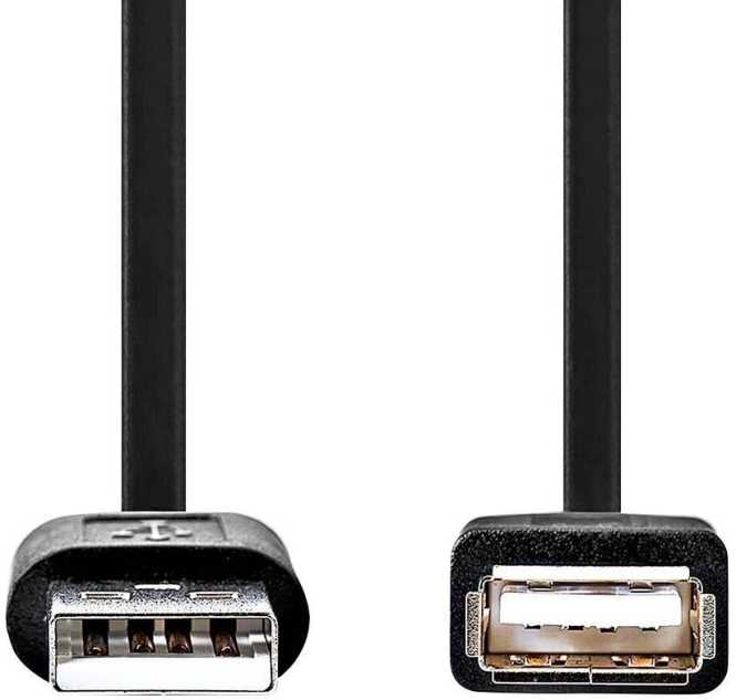 USB-A Verlängerungskabel rund 2m 