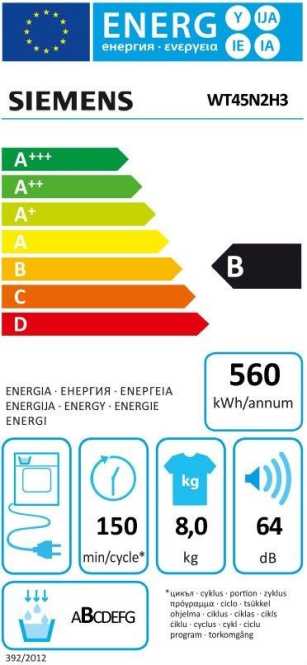 Wäschetrockner iQ300 Kondensation 8 kg weiß 