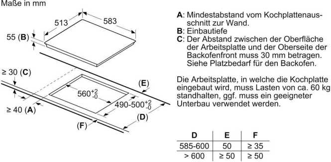 Induktionskochfeld iQ500 herdgesteuert schwarz 