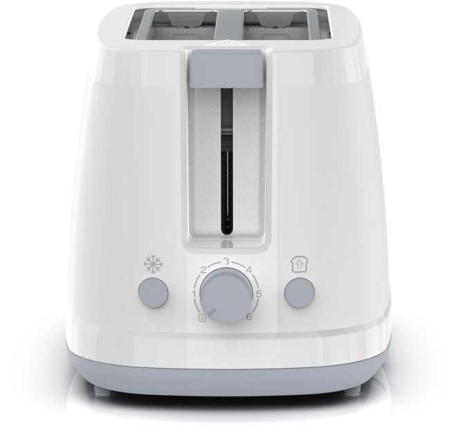 Toaster 2-Scheiben 900W weiß 