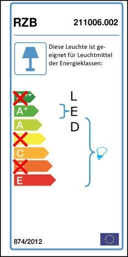 Decken/Wandleuchte Opalglas matt A60 75W 
