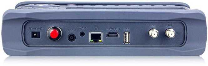 Messgerät WA 81 - für DVB-S2, DVB-T/T2, DVB-C & optische Leistung 