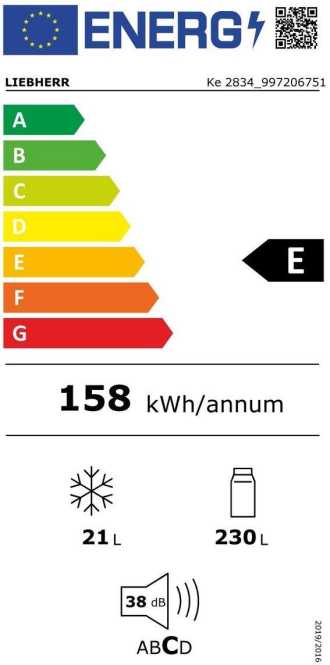 Kühlschrank Ke 2834 Komfort 