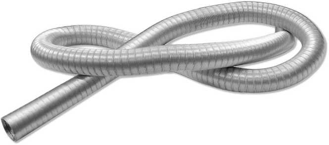 Alu-Installationsrohr 32 mm biegsam 1,5 m 