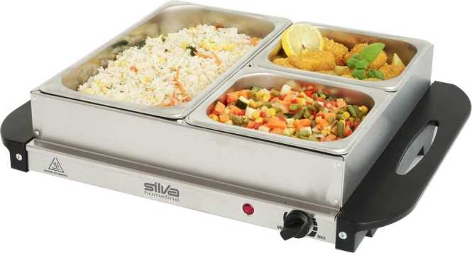 2 in 1 Buffetwärmer und Warmhalteplatte SH 2.2 