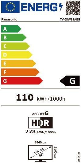 Fernseher Mini LED 4K TV-65W95AEG 