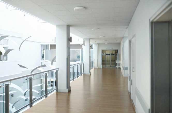 Anbauleuchte SURFACE FLAT ROUND SENSOR 500 P 27W CPS 