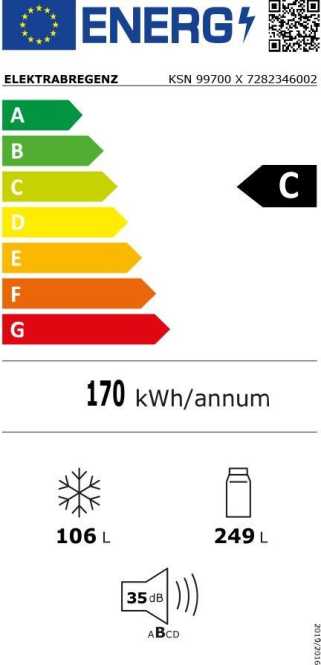 Kühl-Gefrierkombination KSN 99700 X 