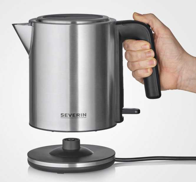 Wasserkocher 1 Liter silber WK 3489 