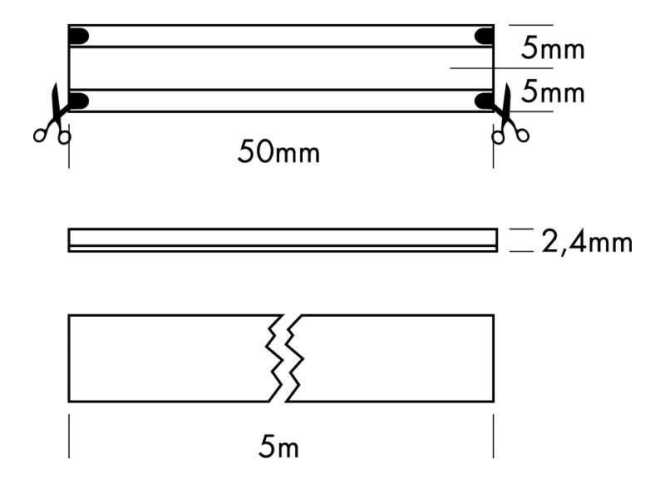 FLEX STRIP COB 24 VDC 1600 lm/m 4000 K 