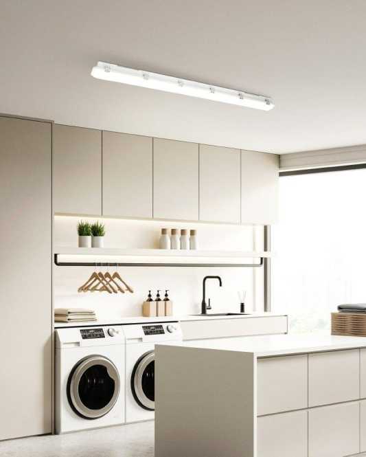 FR-Wannenleuchte SUPREME 1190mm 40/33/27/22W 5900lm CCT IP65 DV-4polig PRIME 120 