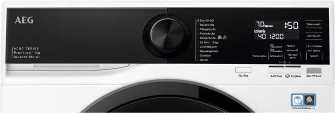 Waschmaschine Serie 6000 ProSense 1400 U/min 7 Kg 
