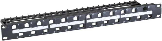 INFRALAN RJ45 Keystone UTP Kat.6A 500MHz Komponenten zertifiziert 