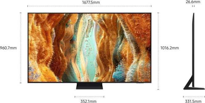 Fernseher 85 Zoll Neo QLED 4K QN73F 