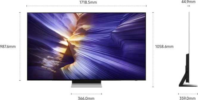 Fernseher 77 Zoll OLED 4K S93F 