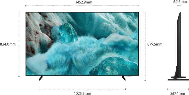 Fernseher 65 Zoll QLED 4K HDR 