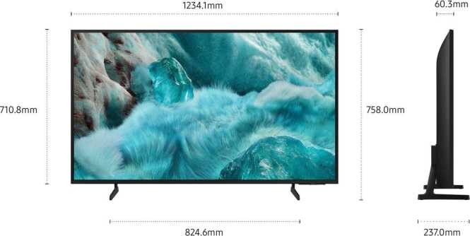 Fernseher 55 Zoll QLED 4K HDR 